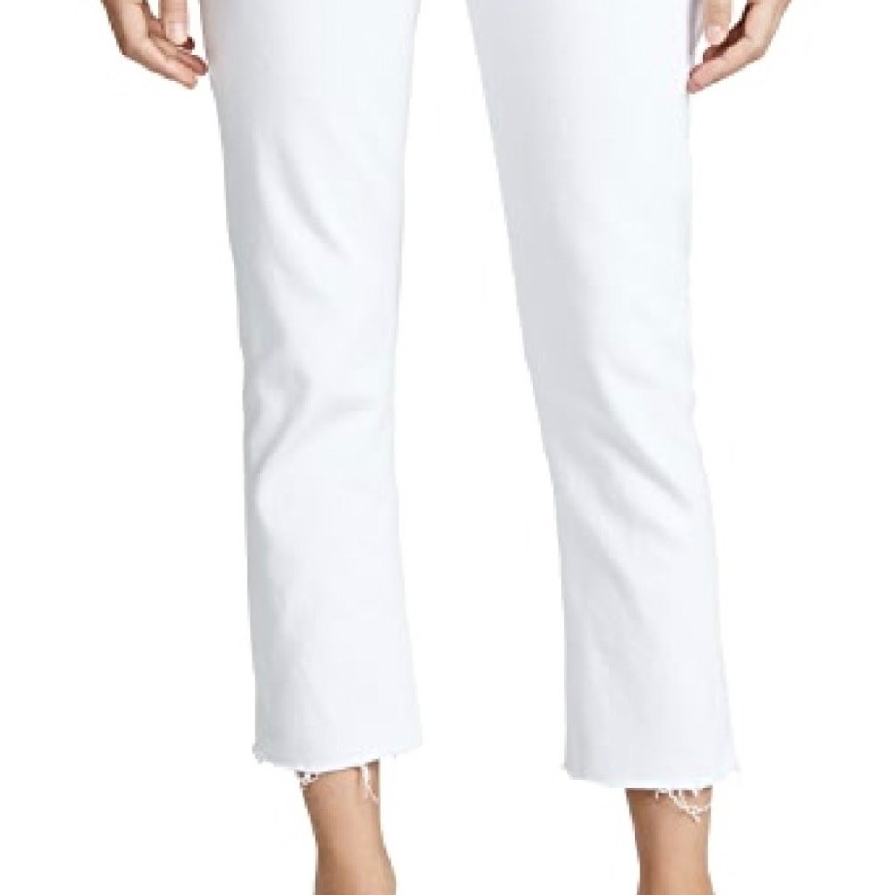 AGOLDE Hi Rise Straight Riley Crop Jeans